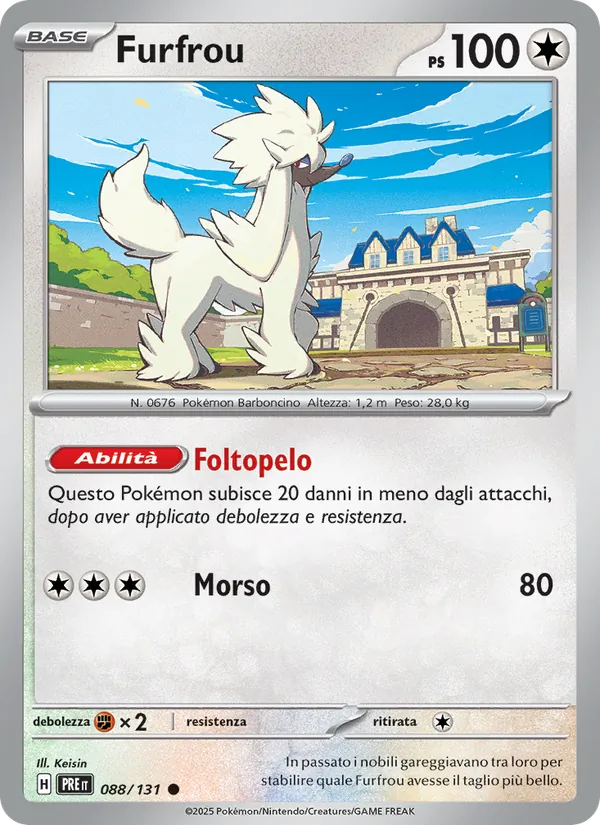 Furfrou (Evoluzioni Prismatiche #088/131)