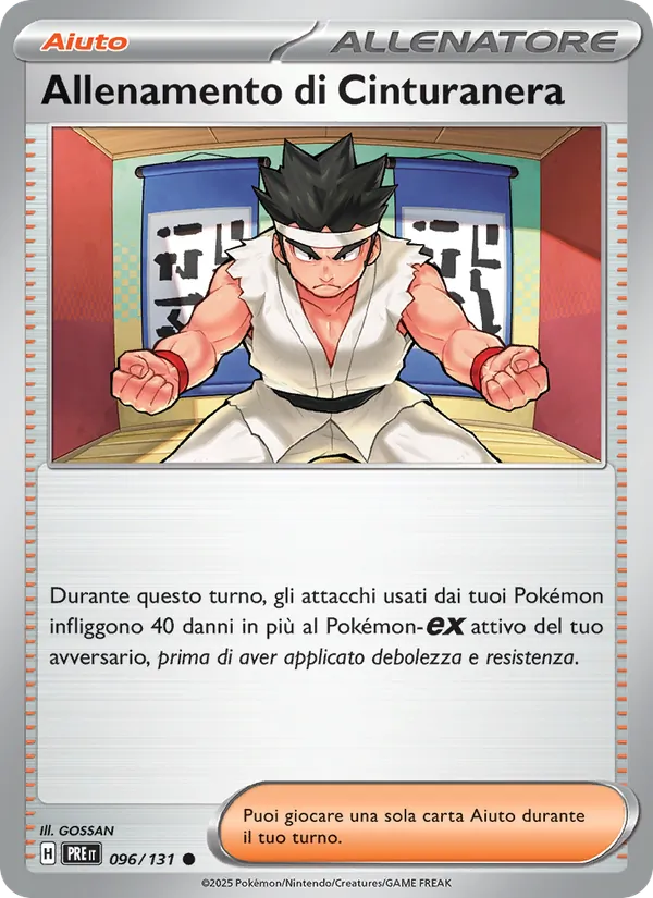 Allenamento di Cinturanera (Evoluzioni Prismatiche #096/131)