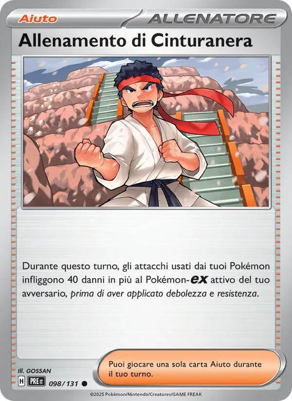 Allenamento di Cinturanera (Evoluzioni Prismatiche #098/131)