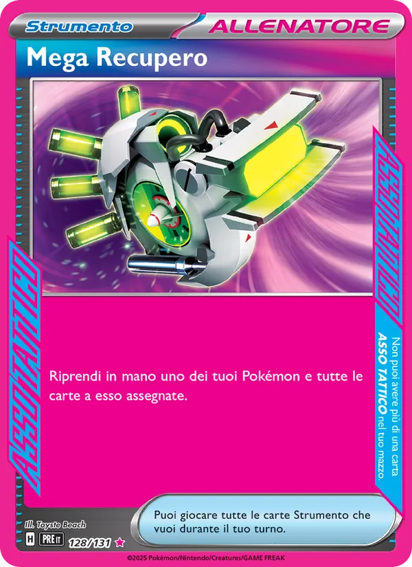 Mega Recupero (Evoluzioni Prismatiche #128/131)