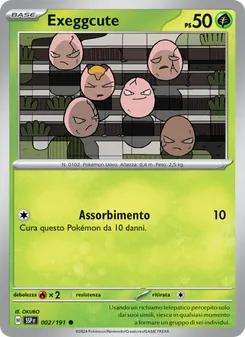 Exeggcute (Scintille Folgoranti #002/191)