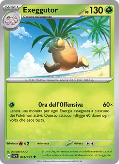 Exeggutor (Scintille Folgoranti #003/191)