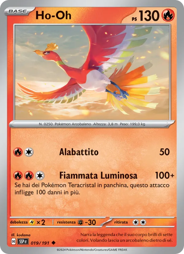 Ho-Oh (Surging Sparks #019/191)