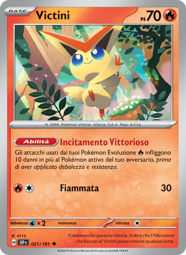 Victini (Scintille Folgoranti #021/191)