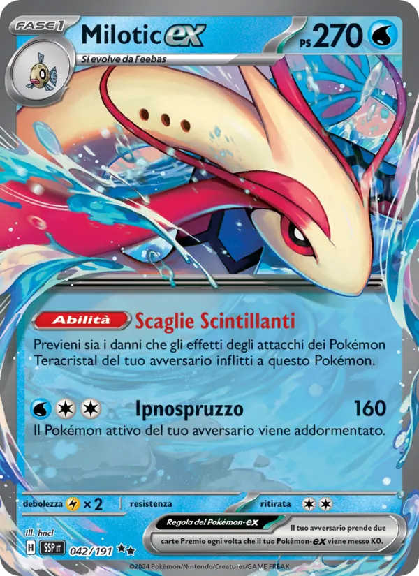 Milotic-ex (Scintille Folgoranti #042/191)