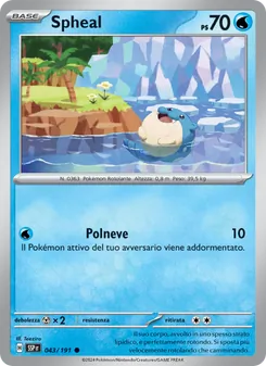Spheal (Scintille Folgoranti #043/191)