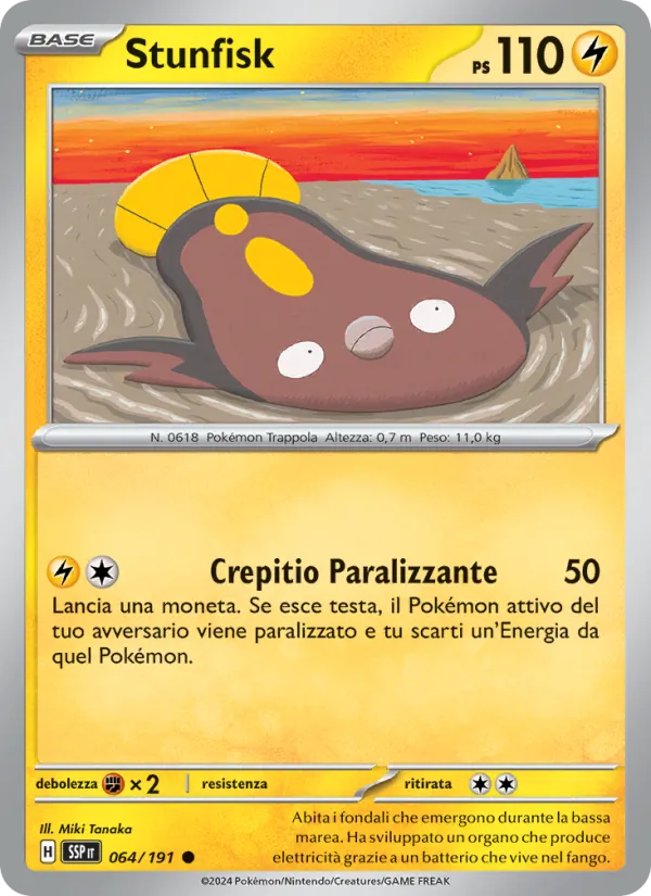Stunfisk (Surging Sparks #064/191)