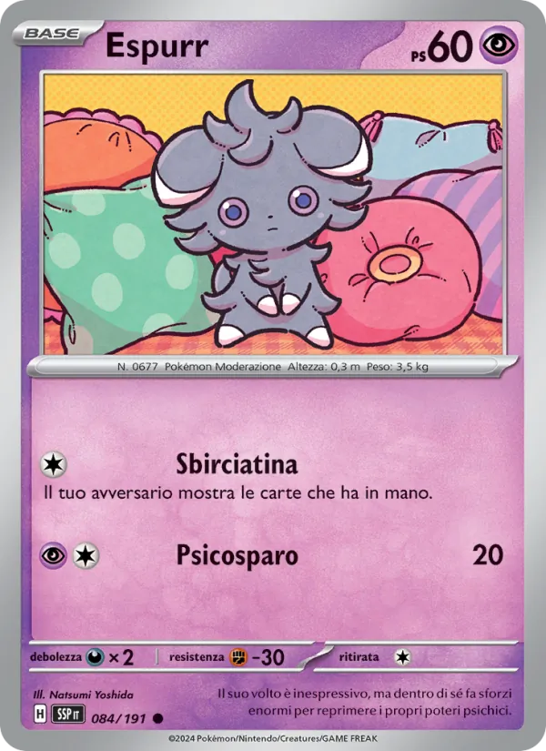 Espurr (Scintille Folgoranti #084/191)