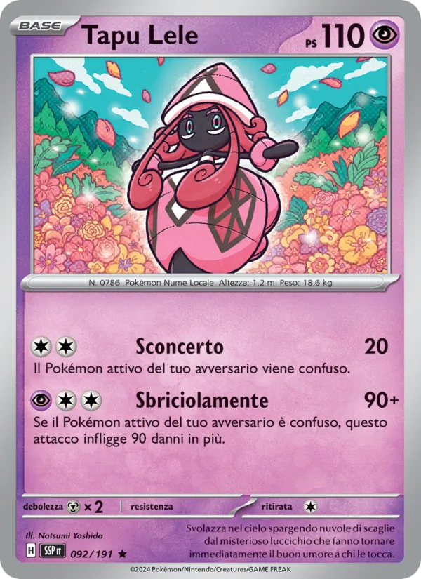 Tapu Lele (Scintille Folgoranti #092/191)