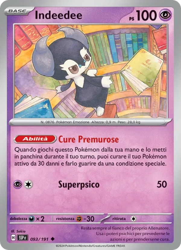 Indeedee (Surging Sparks #093/191)