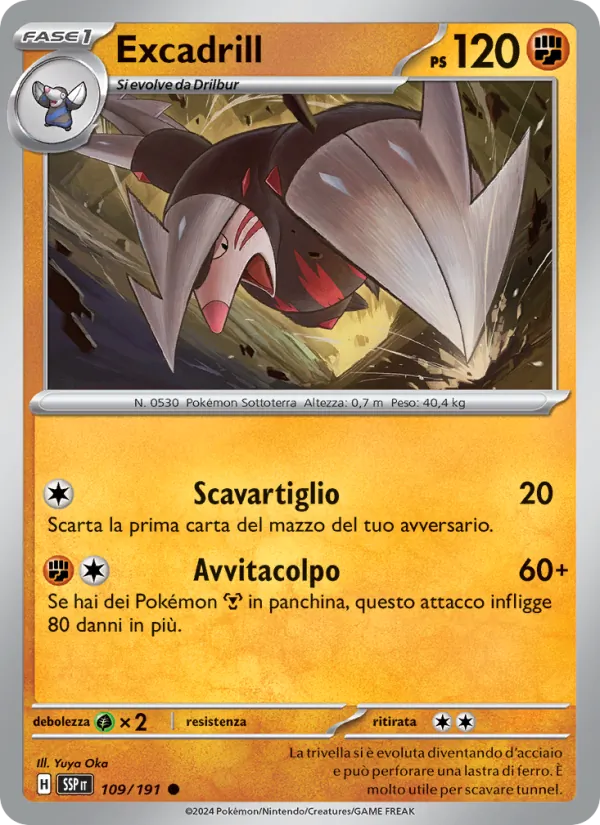 Excadrill (Scintille Folgoranti #109/191)