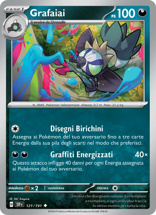 Grafaiai (Scintille Folgoranti #121/191)