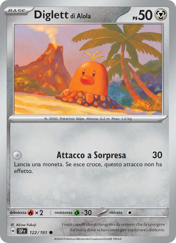 Diglett di Alola (Surging Sparks #122/191)