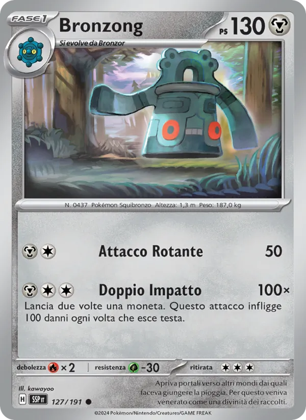 Bronzong (Scintille Folgoranti #127/191)