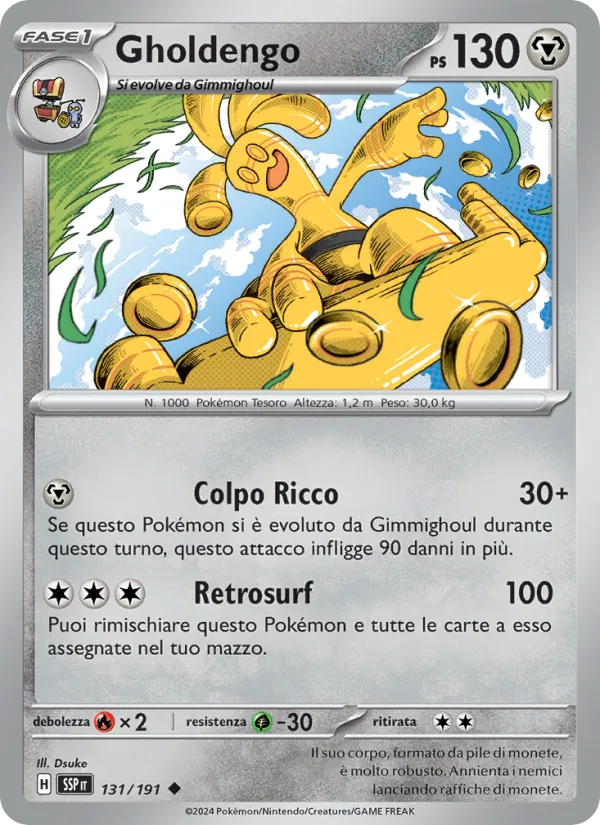 Gholdengo (Scintille Folgoranti #131/191)