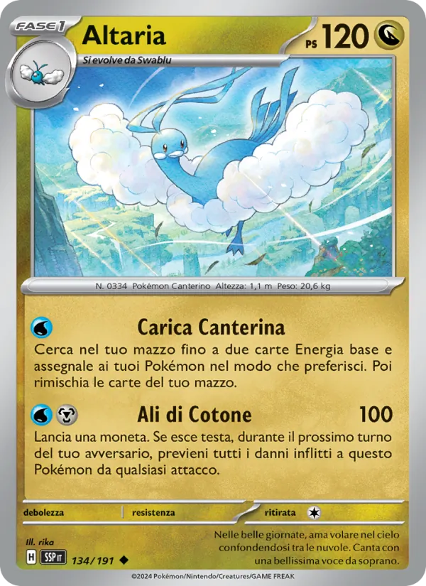 Altaria (Scintille Folgoranti #134/191)