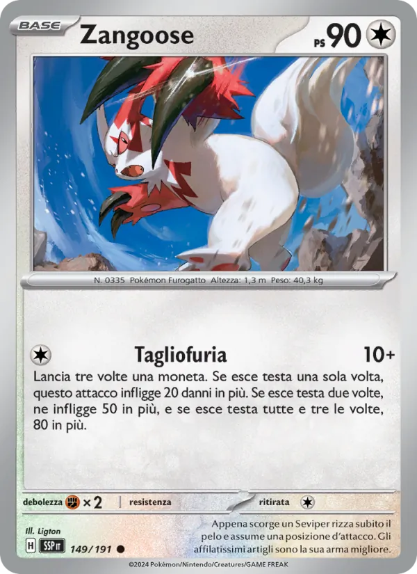 Zangoose (Surging Sparks #149/191)