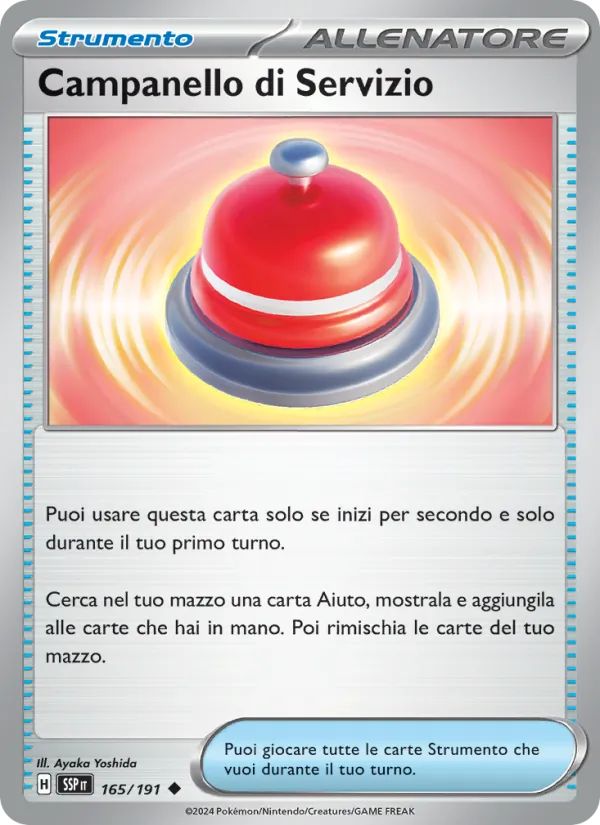 Campanello di Servizio (Scintille Folgoranti #165/191)
