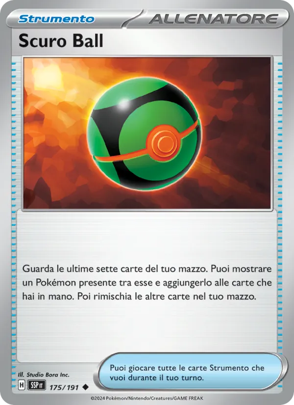 Scuro Ball (Scintille Folgoranti #175/191)