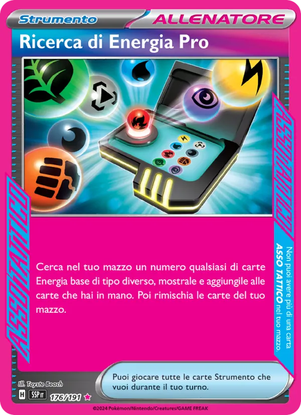 Ricerca di Energia Pro (Scintille Folgoranti #176/191)