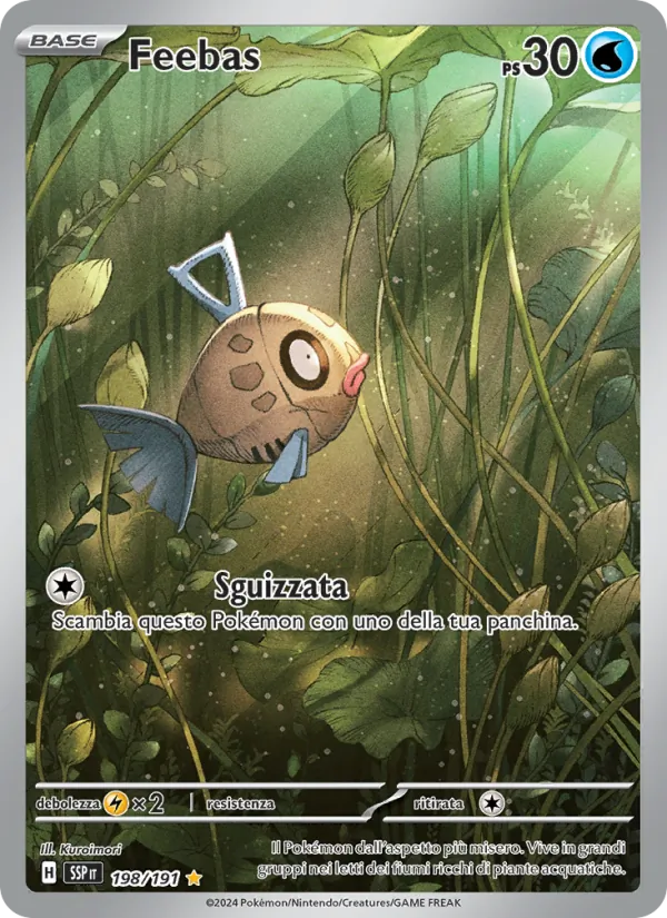 Feebas (Surging Sparks #198/191)