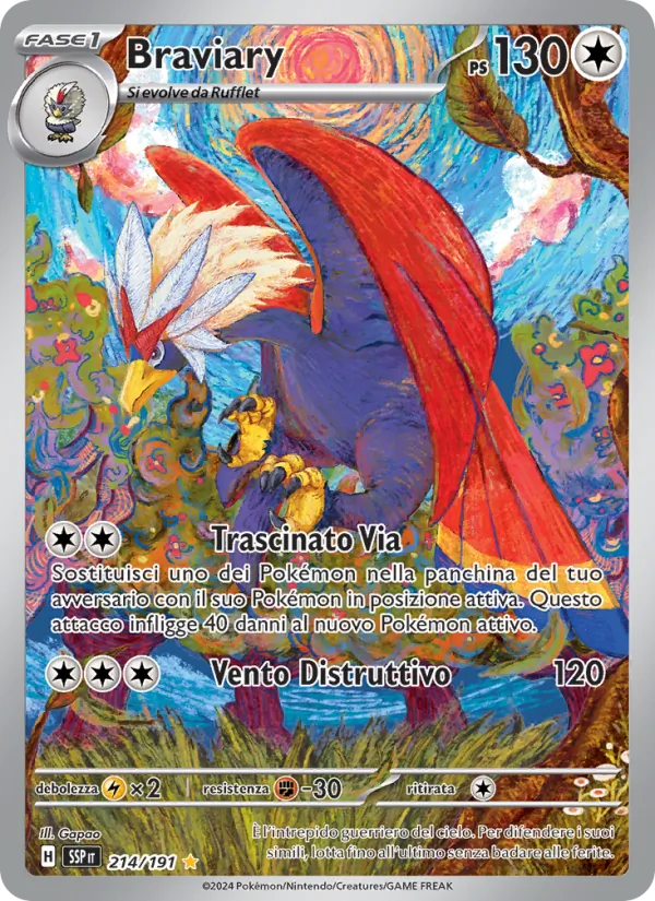 Braviary (Scintille Folgoranti #214/191)