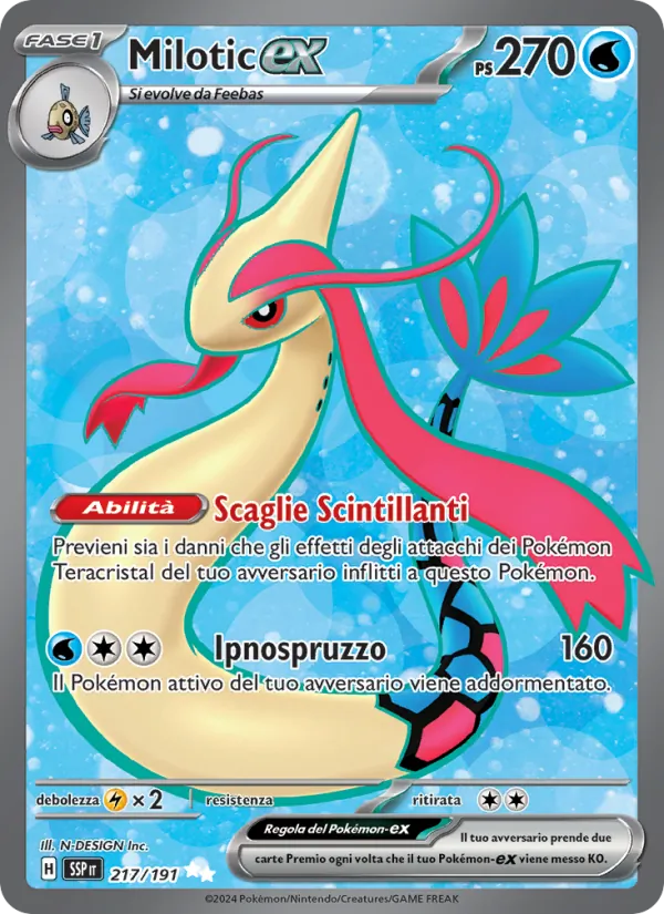 Milotic-ex (Scintille Folgoranti #217/191)