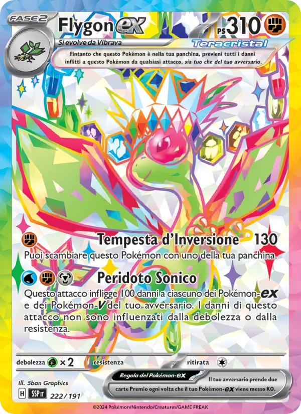 Flygon-ex (Surging Sparks #222/191)