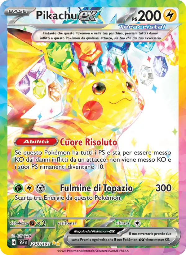 Pikachu-ex (Surging Sparks #238/191)