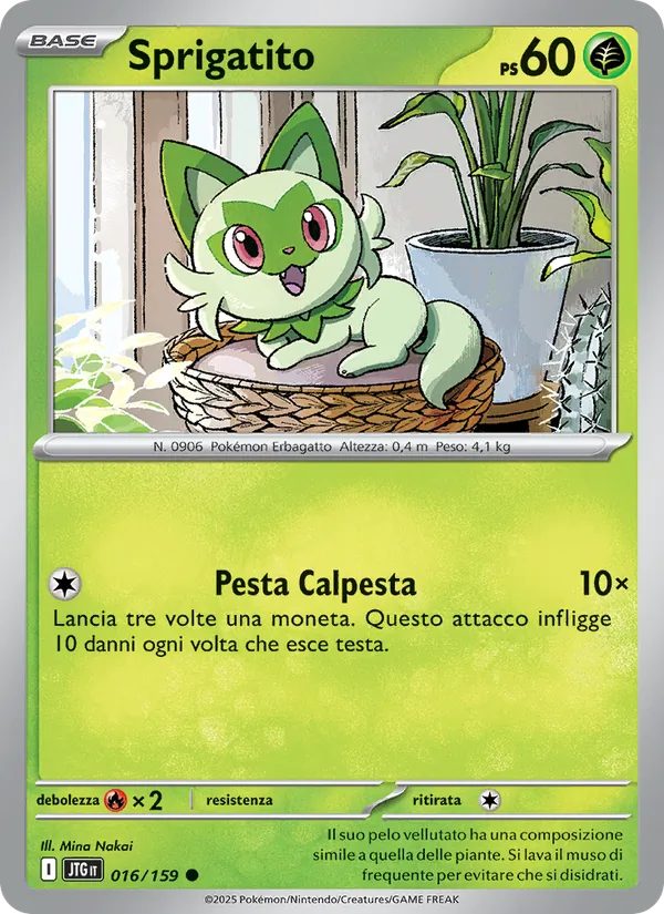 Sprigatito (Journey Together #016/159)