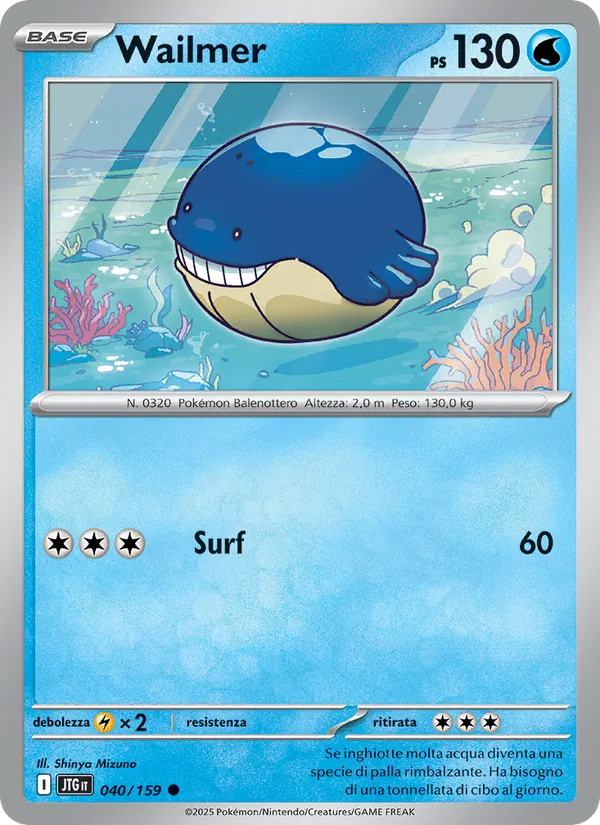 Wailmer (Journey Together #040/159)