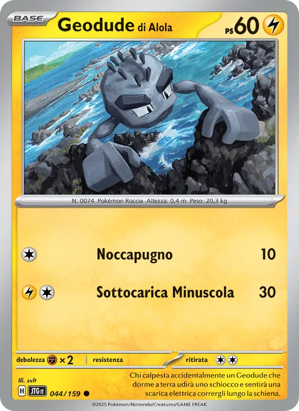 Geodude di Alola (Avventure Insieme #044/159)