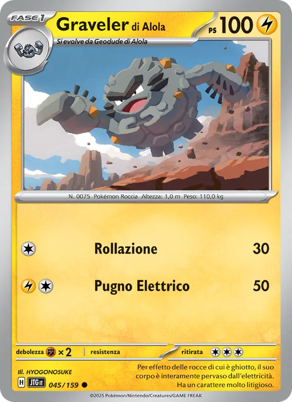 Graveler di Alola (Journey Together #045/159)