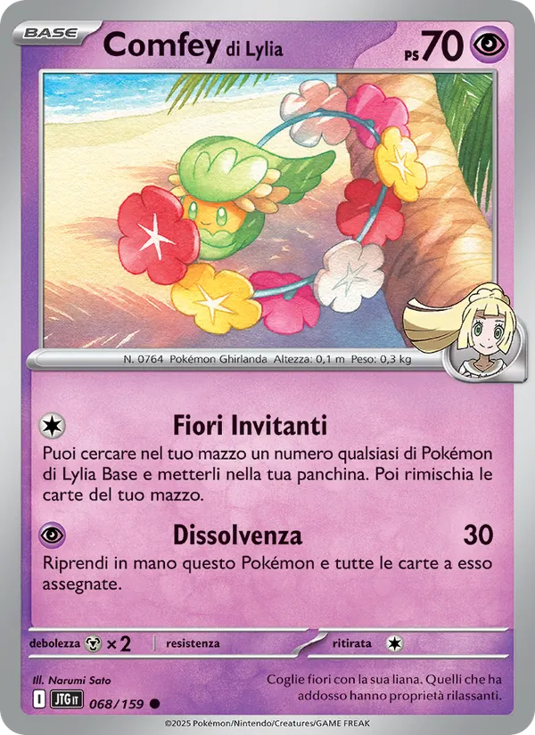 Comfey di Lylia (Avventure Insieme #068/159)