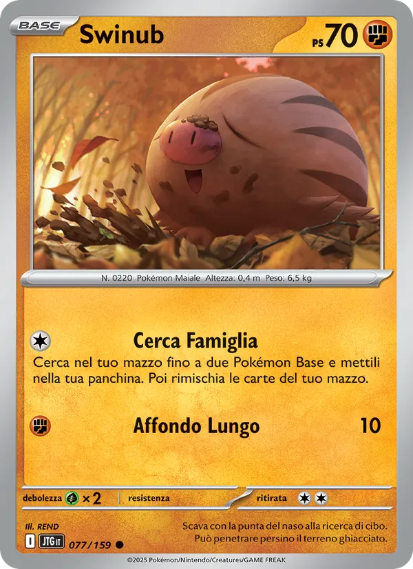 Swinub (Journey Together #077/159)