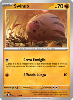 Swinub (Avventure Insieme #077/159)