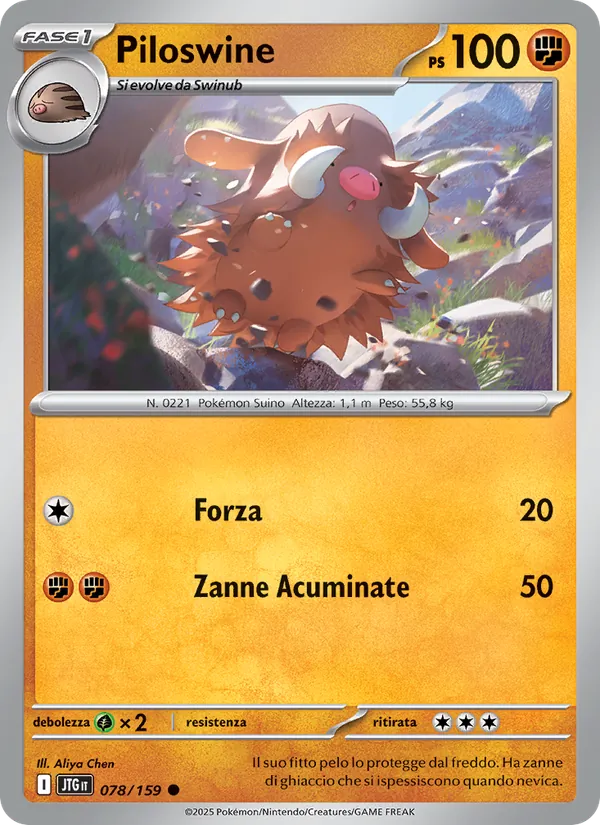 Piloswine (Avventure Insieme #078/159)