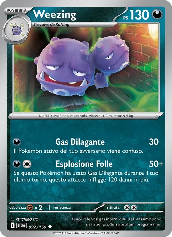 Weezing (Journey Together #092/159)