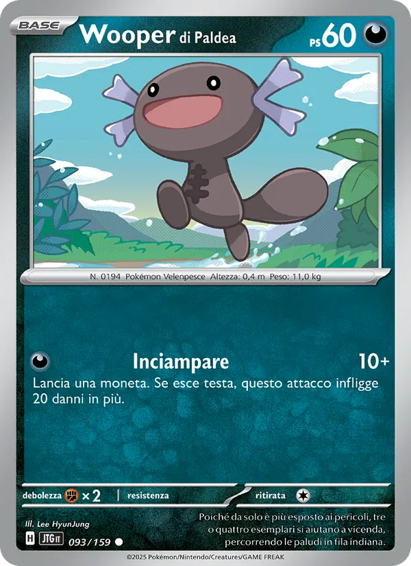 Wooper di Paldea (Journey Together #093/159)