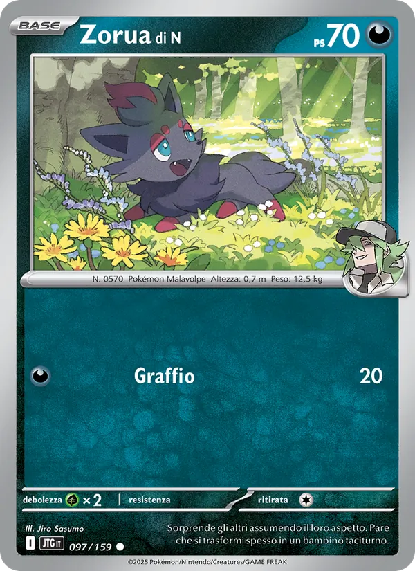 Zorua di N (Avventure Insieme #097/159)