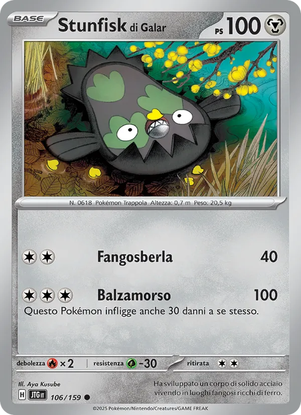 Stunfisk di Galar (Journey Together #106/159)