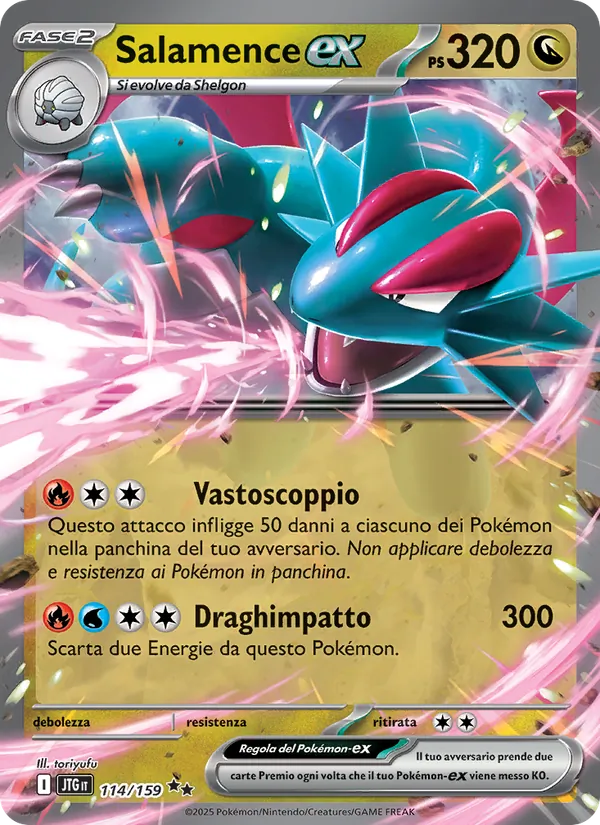 Salamence-ex (Journey Together #114/159)