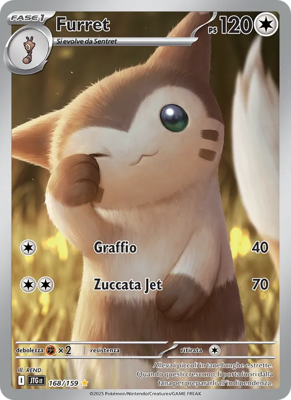 Furret (Journey Together #168/159)
