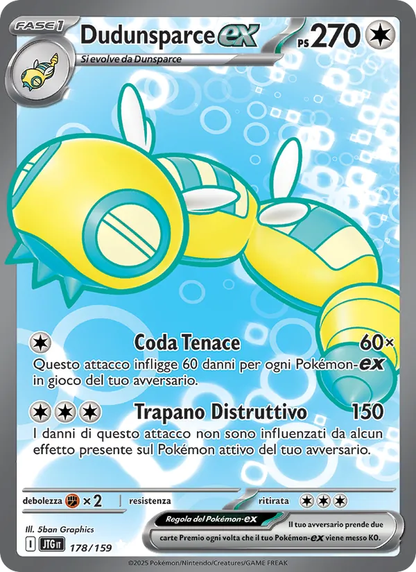 Dudunsparce-ex (Avventure Insieme #178/159)