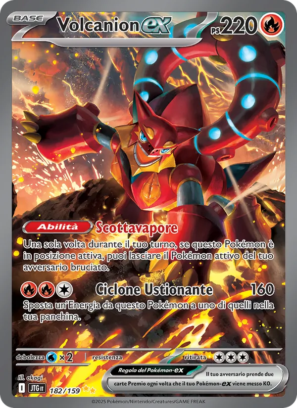 Volcanion-ex (Avventure Insieme #182/159)