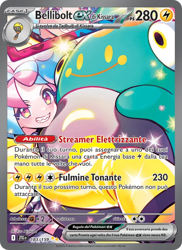 Bellibolt-ex di Kissara (Journey Together #183/159)