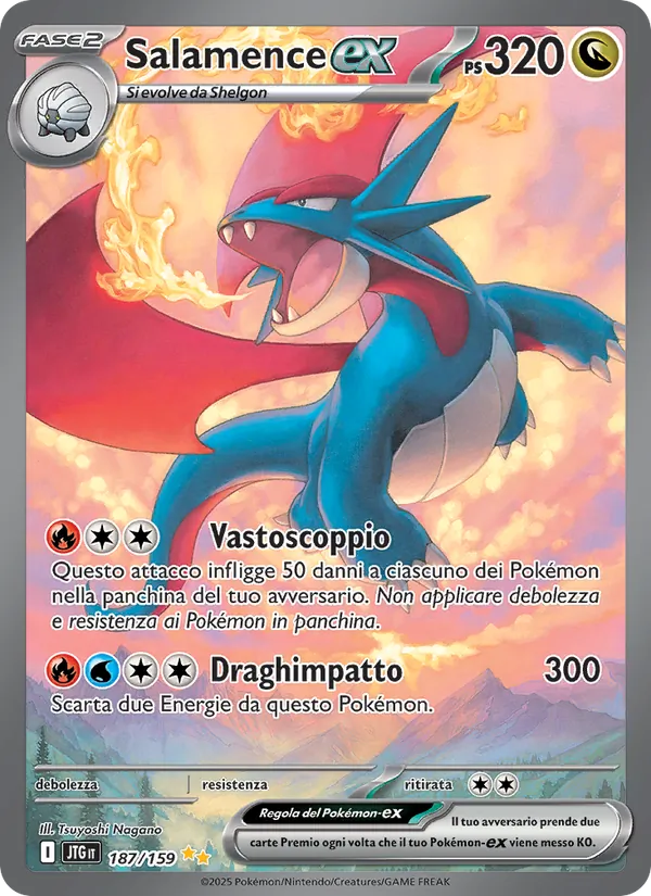 Salamence-ex (Journey Together #187/159)