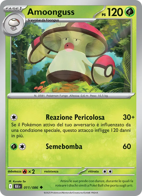 Amoonguss (Luce Nera #011/86)