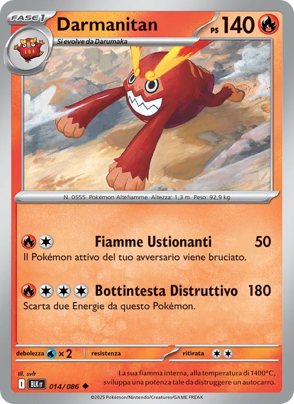 Darmanitan (Luce Nera #014/86)