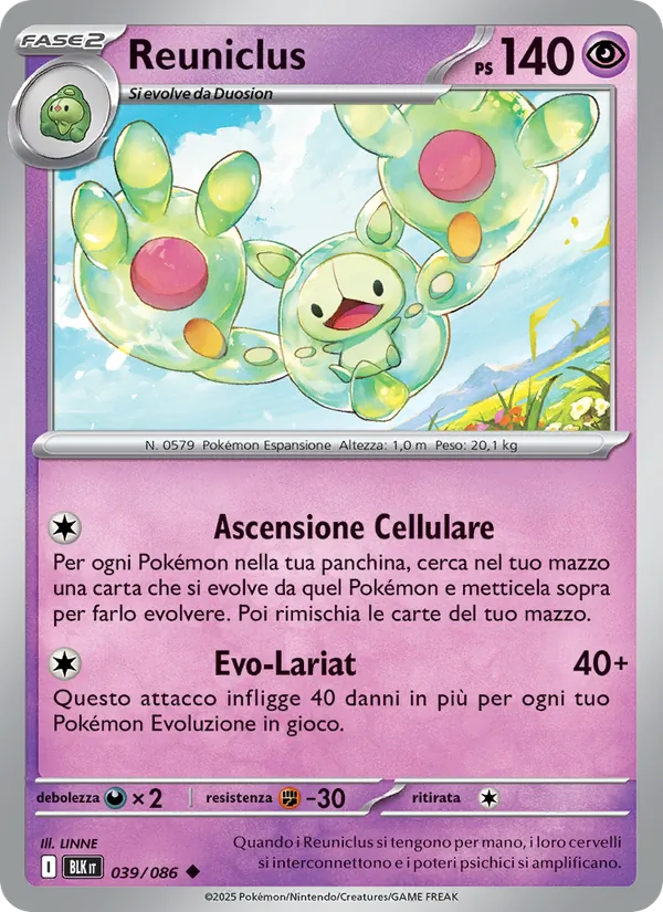 Reuniclus (Luce Nera #039/86)